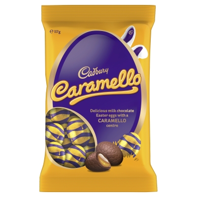 Cadbury Mini Caramello Egg Bag 117g