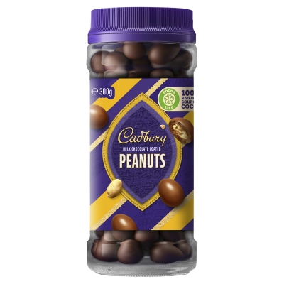 Cadbury Milk Chocolate Coated Peanuts 300g