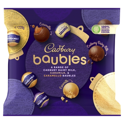 Cadbury Dairy Milk Mixed Baubles 228g