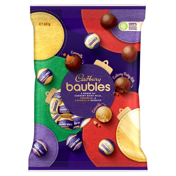 Cadbury Baubles Variety Pack 651g