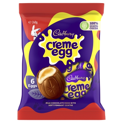 Cadbury Creme Egg Bag 6 Pack 240g