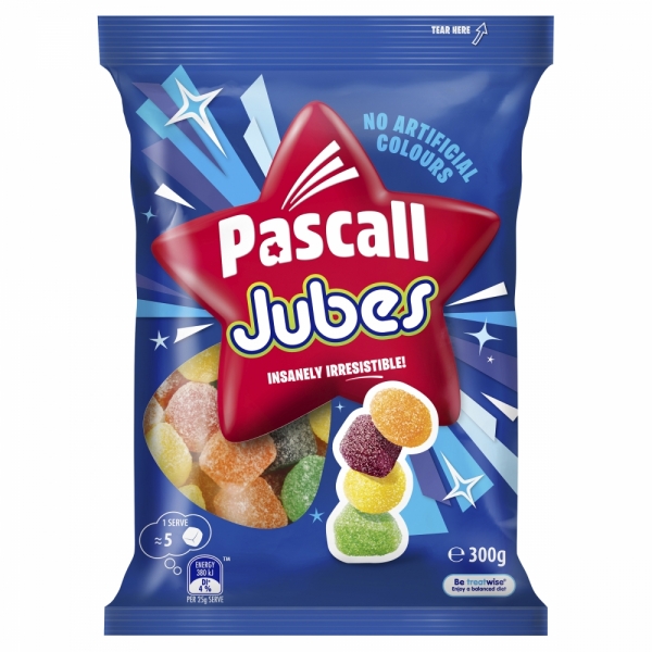 Pascall Jubes 300g