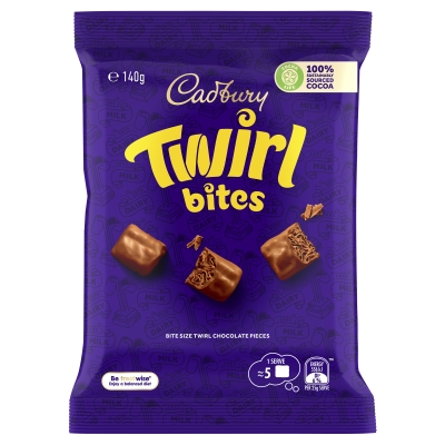 Cadbury Twirl Bites 140g