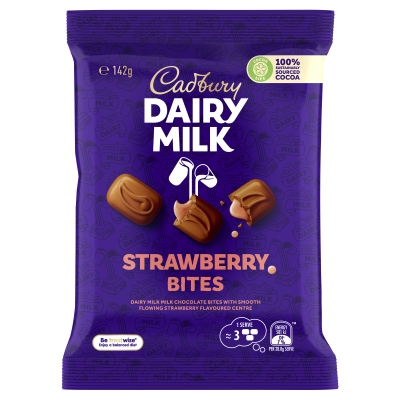 Cadbury Dairy Milk Stawberry Bites 142g