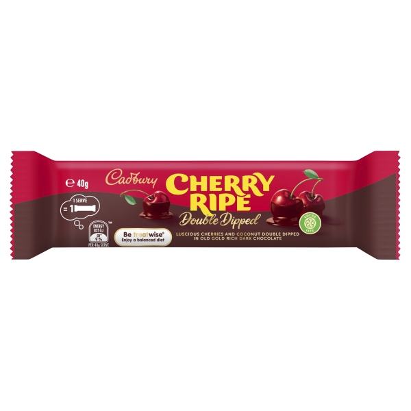 Cadbury Cherry Ripe Double Dipped 40g