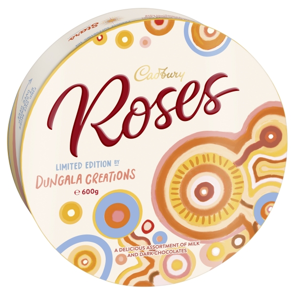 Cadbury Roses Dungala Creations Tin 600g