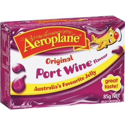 Aeroplane Jelly Crystals Port Wine Delight 85g