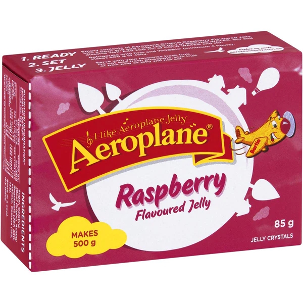 Aeroplane Jelly Crystals Raspberry 85g