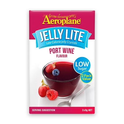 Aeroplane Jelly Crystals Lite Port Wine 2 x 9g