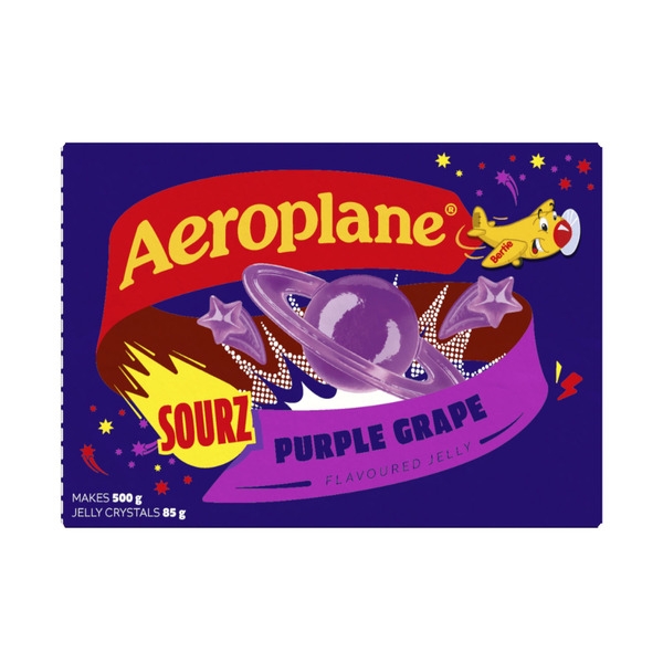 Aeroplane Jelly Sourz Purple Grape 85g