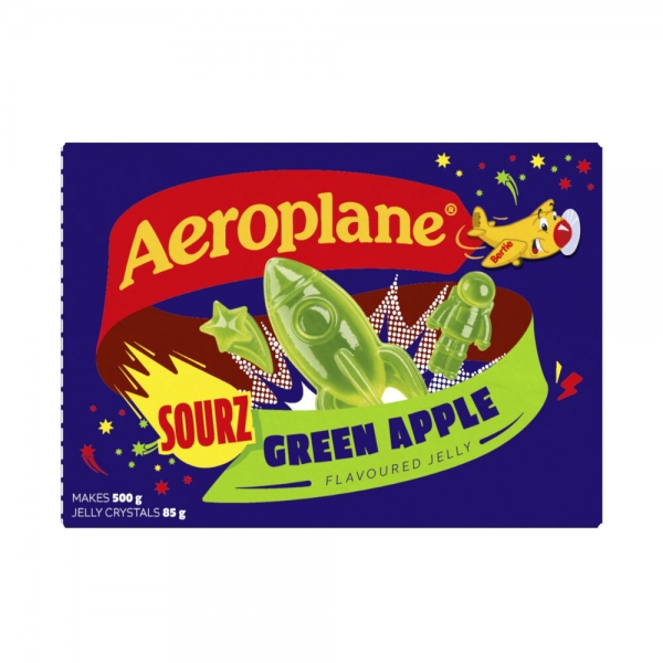 Aeroplane Jelly Sourz Green Apple 85g