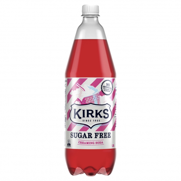 Kirks Creaming Soda Sugar Free 1.25lt