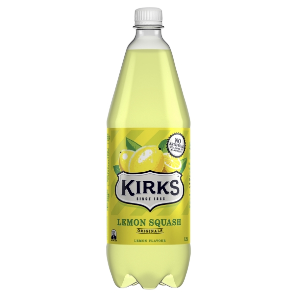 Kirks Lemon Squash 1.25lt