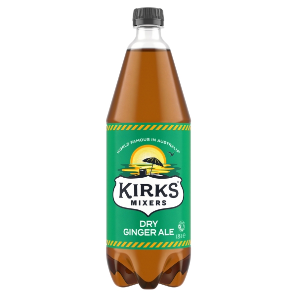 Kirks Dry Ginger Ale 1.25lt