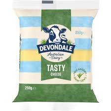 Devondale Cheese Tasty Block 250g