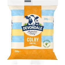 Devondale Cheese Colby Block 250g