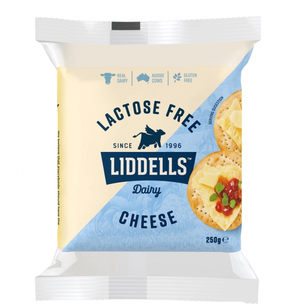 Liddells Lactose Free Cheese Block 250g