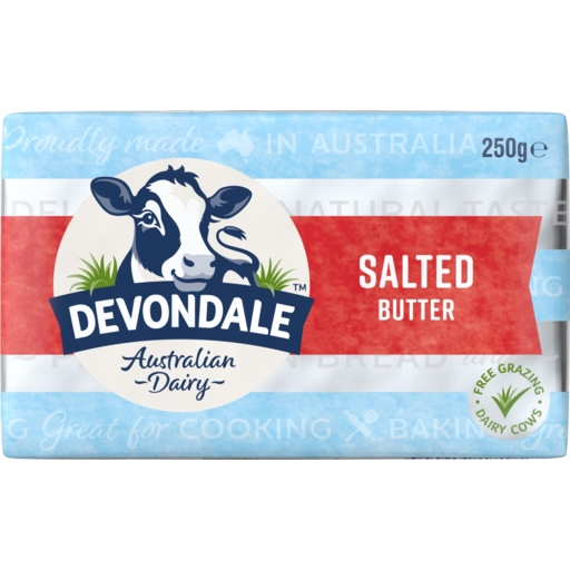 Devondale Butter Pat Salted 250g