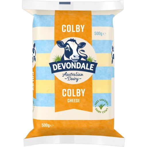 Devondale Cheese Colby Block 500g