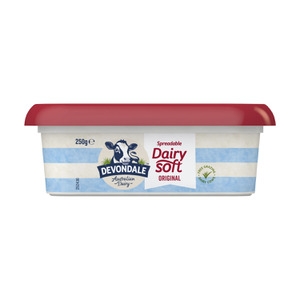 Devondale Butter Dairy Soft Regular 250g