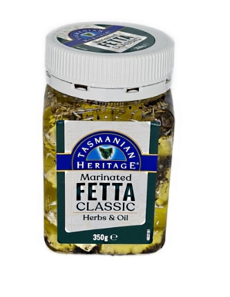 Tasmanian Heritage Cheese Marinated Feta 350g