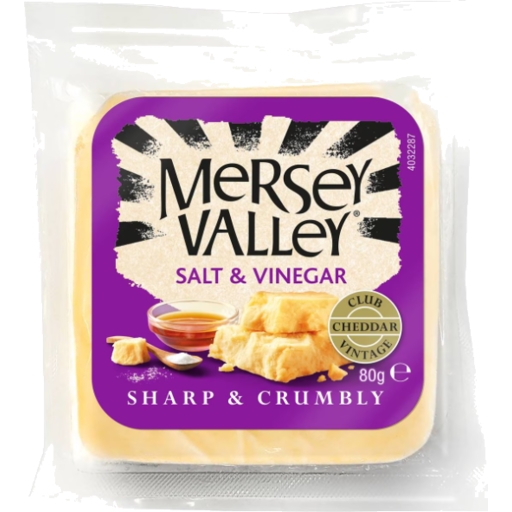 Mersey Valley Cheese Little Entertainer Salt & Vinegar 80g