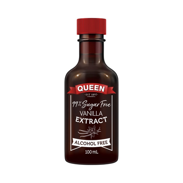 Queen's Vanilla Extract Sugar & Alcohol Free 100ml