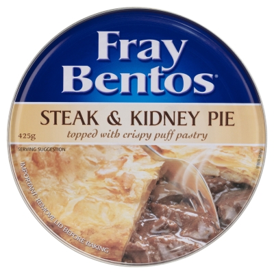 Fray Bentos Steak & Kidney Pie With Puff Pastry 425g