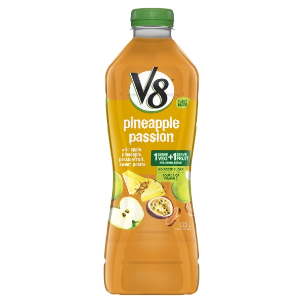 V8 Juice Pineapple Passion 1.25lt