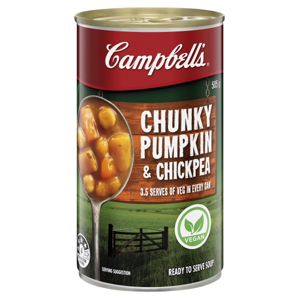 Campbell's Soup Chunky Pumpkin & Chickpea 505g