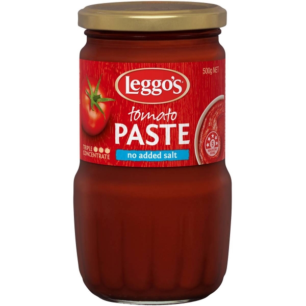 Leggo's Tomato Paste No Added Salt 500g