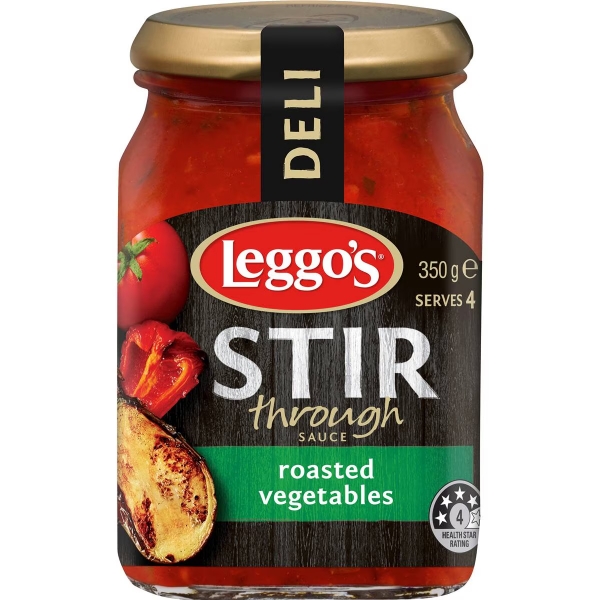 Leggo's Stir Through Sauce Roasted Vegetables 350g