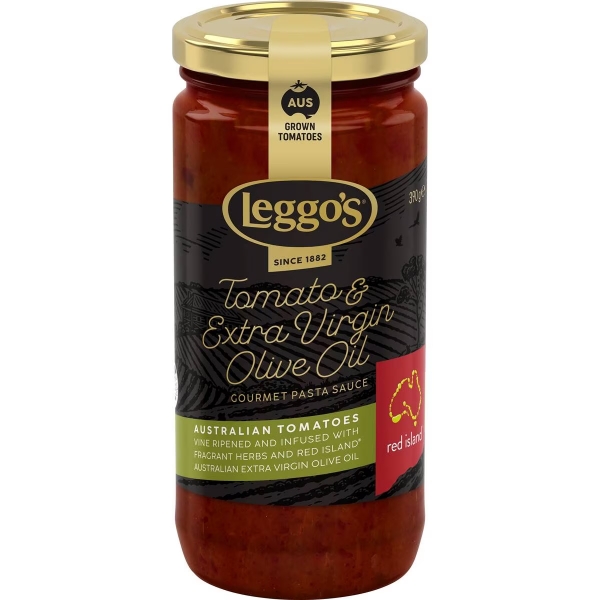 Leggo's Pasta Sauce Tomato & Olive Oil 390g