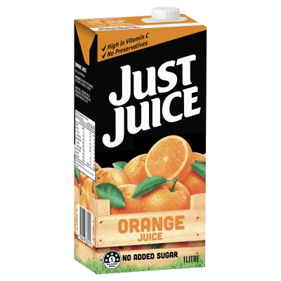 Just Juice Orange Juice No Added Sugar 1lt