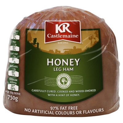 KRC Boneless Honey Leg Ham 750g