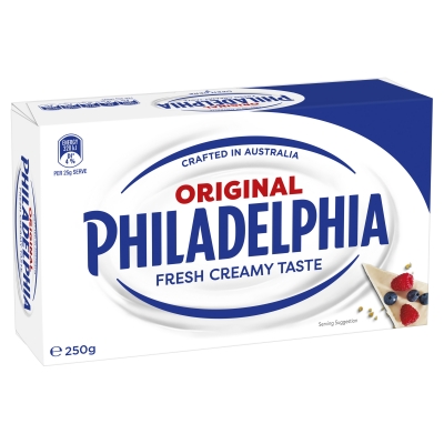 Philadelphia Cream Cheese Original Block 250g