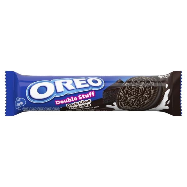 Oreo Cookie Dark Choc Mudcake Double Stuff 131g