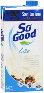 Sanitarium So Good Soy Milk Lite 99% Fat Free 1lt