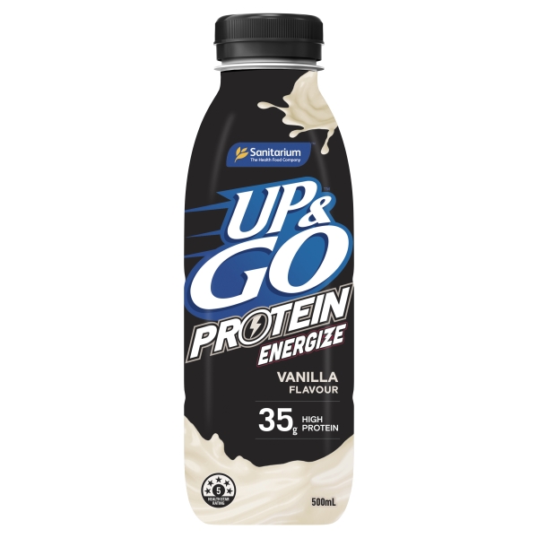 Sanitarium Up & Go Protein Energize Vanilla 500mL