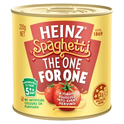 Heinz Spaghetti In Tomato Sauce 220g