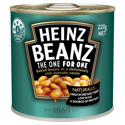 Heinz Baked Beans Tomato Sauce 220g