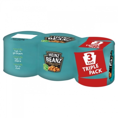 Heinz Baked Beans Tomato Sauce 3 x 220g