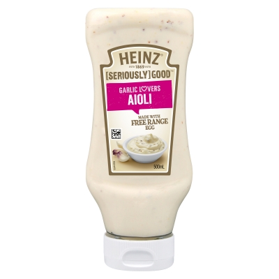 Heinz Seriously Good Garlic Aioli 500ml