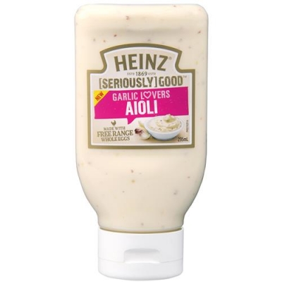 Heinz Seriously Good Garlic Aioli 295ml