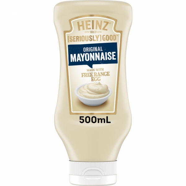 Heinz Mayonnaise Seriously Good Original Squeeze 500ml