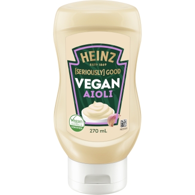 Heinz Seriously Good Vegan Aioli 270ml