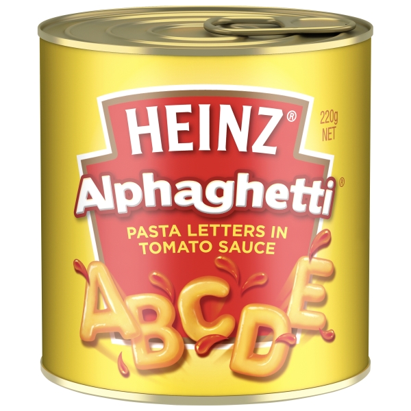 Heinz Alphaghetti Tomato Sauce 220g