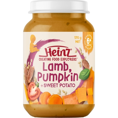 Heinz Lamb Pumpkin Sweet Potato 6+ Months 170g