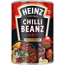 Heinz Beans Chilli Hot 420g