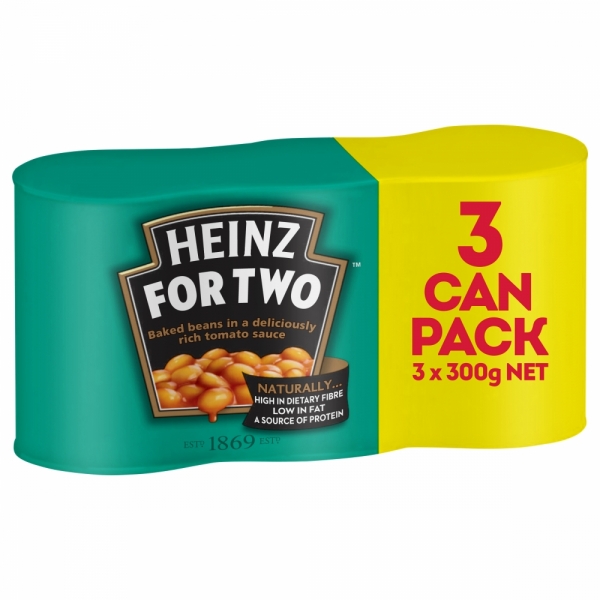 Heinz Baked Beans Tomato Sauce 3 x 300g